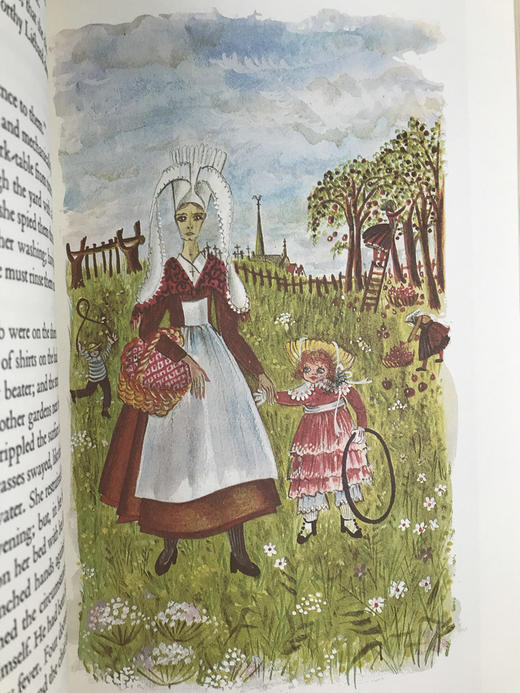 福楼拜《简单的心/圣朱利安传奇/希罗底》 梅·纳玛彩色插图 豪华皮装16开 商品图9