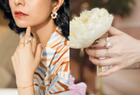 用小红绳、花花耳钉来宠爱自己 ~