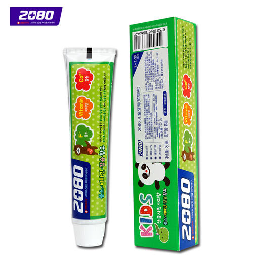 2080儿童牙膏苹果味80G 商品图0