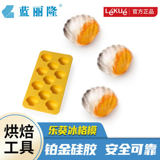 乐葵冰格模具家用自制硅胶套装儿童做冰棒冰棍冰糕的冰格模具 商品图0