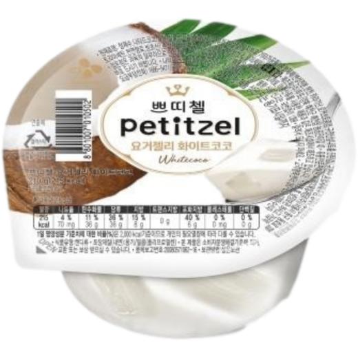 白雪 酸奶味椰子果肉果冻210g  商品图0