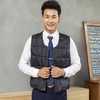 男士羽绒棉马甲加厚秋冬季爸爸坎肩马夹坎肩中老青年保暖修身超轻 商品缩略图4