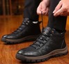 高品质棉鞋秋冬必备！【保暖羊毛休闲鞋】新款男鞋秋冬休闲皮鞋男户外运动防滑登山鞋子男 商品缩略图3