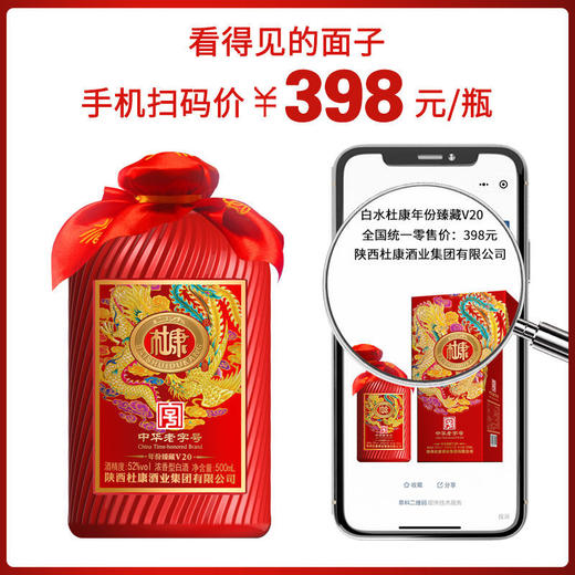 白水杜康年份臻藏V20 商品图1