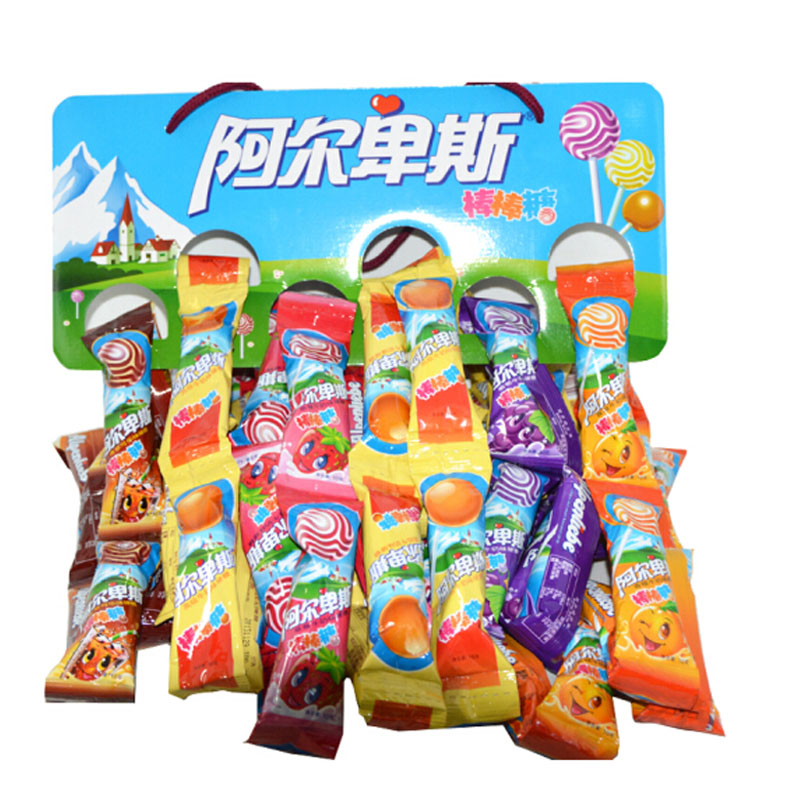 阿尔卑斯牛奶硬糖条形31g*21条/盒