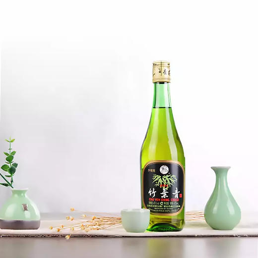 汾酒45度玻璃瓶竹叶青 商品图3