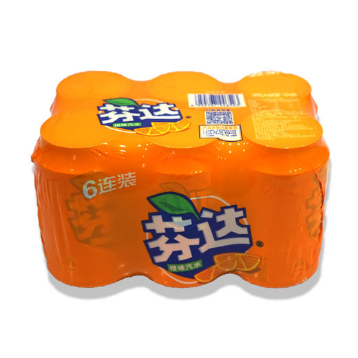 芬达橙汁6连包