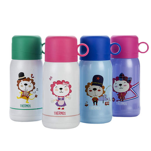 膳魔师lion系列高真空不锈钢两用瓶TCKA-551F550ML 商品图0
