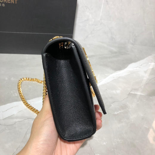 经典KATE黑色牛皮金扣（无流苏） 商品图4