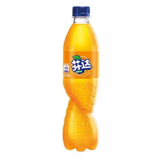 芬达橙味碳酸饮料500ml清爽解渴夏日必备 商品图0