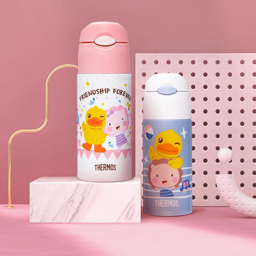 膳魔师小黄鸭不锈钢保温杯（赠杯套）TCMI-403FS400ml 商品图0