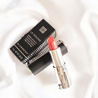 【专柜小样】法国 GIVENCHY纪梵希 小羊皮口红 304少女西柚红 1.5g 商品图2