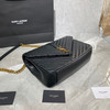 经典邮差包黑色金扣32厘米 商品缩略图6