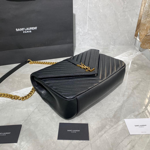 经典邮差包黑色金扣32厘米 商品图6