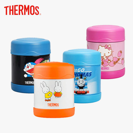膳魔师卡通高真空不锈钢食物罐（多款可选）F3003 商品图0