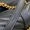 经典邮差包黑色金扣32厘米 商品缩略图4