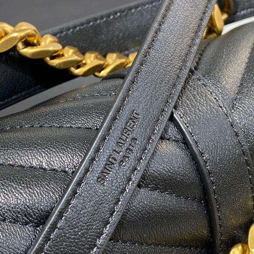 经典邮差包黑色金扣32厘米 商品图4