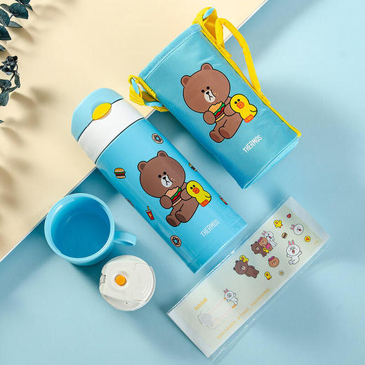膳魔师LINEFRIENDS双盖两用保温杯FFG-603WF600ml 商品图2