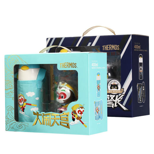 膳魔师大闹天宫/黑猫警长吸管保温杯礼盒 商品图0
