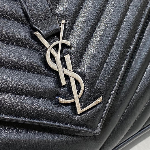 经典邮差包黑色银扣32厘米 商品图2