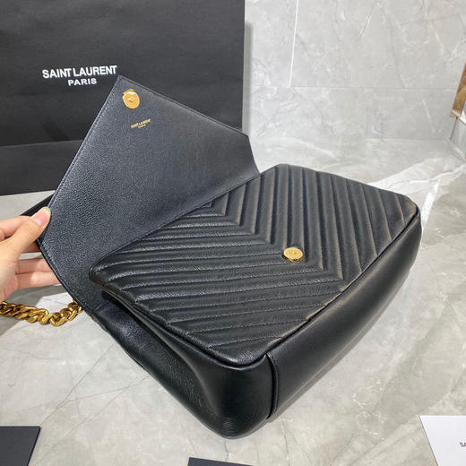 经典邮差包黑色金扣32厘米 商品图7