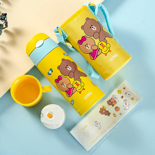 膳魔师LINEFRIENDS双盖两用保温杯FFG-603WF600ml 商品图1