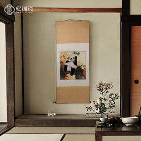 蜀绣单面绣-憨态