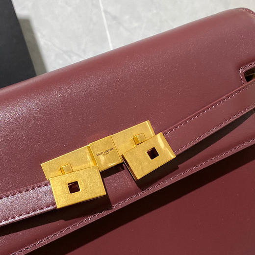 𝑴𝒂𝒏𝒉𝒂𝒕𝒕𝒂𝒏曼哈顿牙签纹枣红色 商品图3