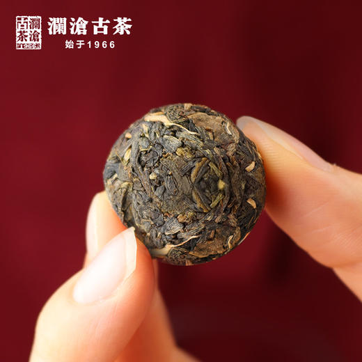 澜沧古茶景迈丹珠18颗礼盒装普洱茶生茶景迈古树春茶云南茶叶送礼 商品图1