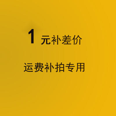 品盛小店  足疗用品 运费补差价专用 1元补差价 商品图0