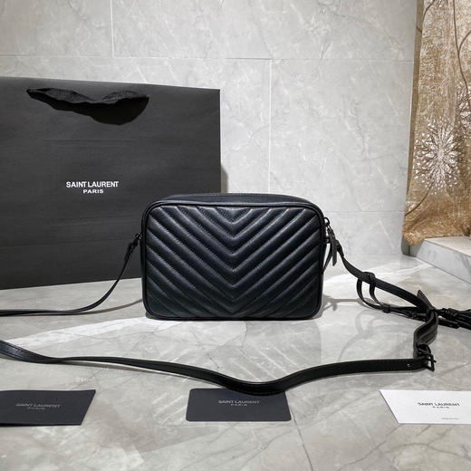 LOU牛皮相机包（黑色黑扣） 商品图4