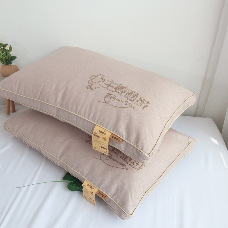 009【李影分享】生姜暖绒立体恒温枕