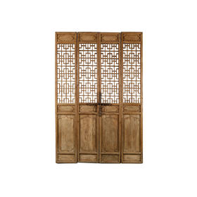 屏风套4 屏风隔断墙 客厅办公室移动 卧室遮挡 复古装饰家用