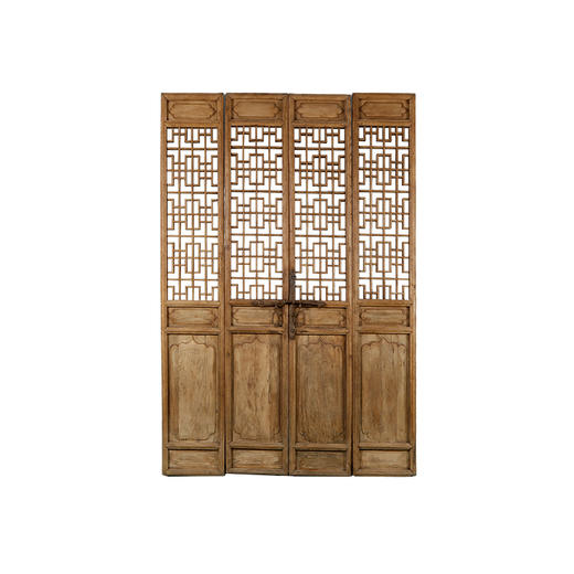 屏风套4 屏风隔断墙 客厅办公室移动 卧室遮挡 复古装饰家用 商品图0