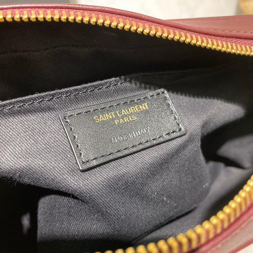 LOU牛皮相机包（酒红色） 商品图7