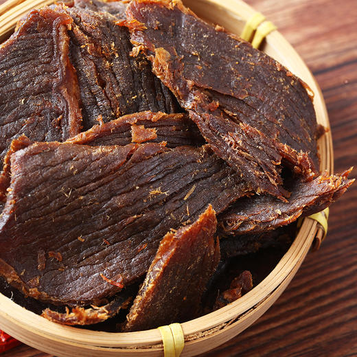 辰颐物语温州牛肉干400克两袋装牛胡子新鲜湖岭黄牛肉特产卤味