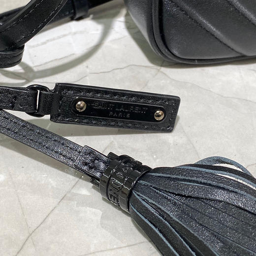 LOU牛皮相机包（黑色黑扣） 商品图3