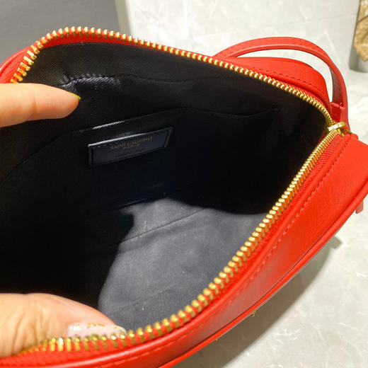 LOU牛皮相机包（正红色） 商品图7