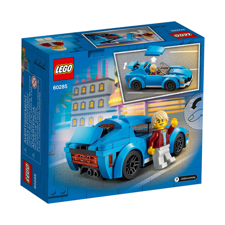 【21年新品】跑车 lego 乐高 60285 城市 city