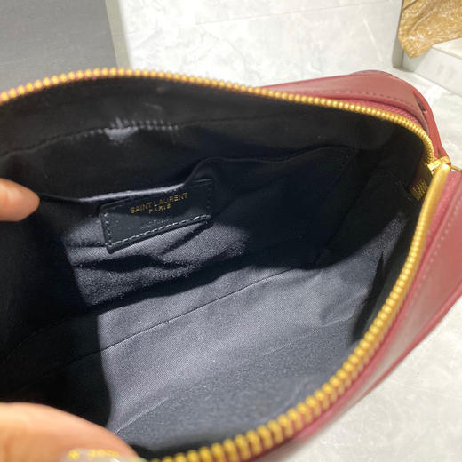 LOU牛皮相机包（酒红色） 商品图6