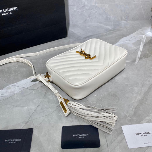 LOU牛皮相机包（奶白色） 商品图6