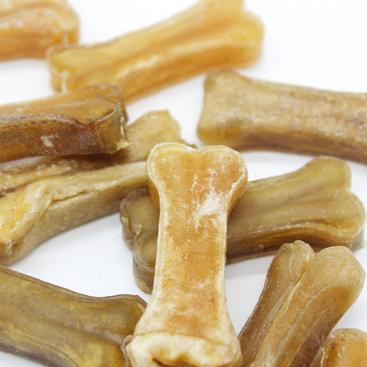 茂源 外贸粒状宠物压骨 双色狗狗牙骨 狗咬胶 2寸10只装 商品图4