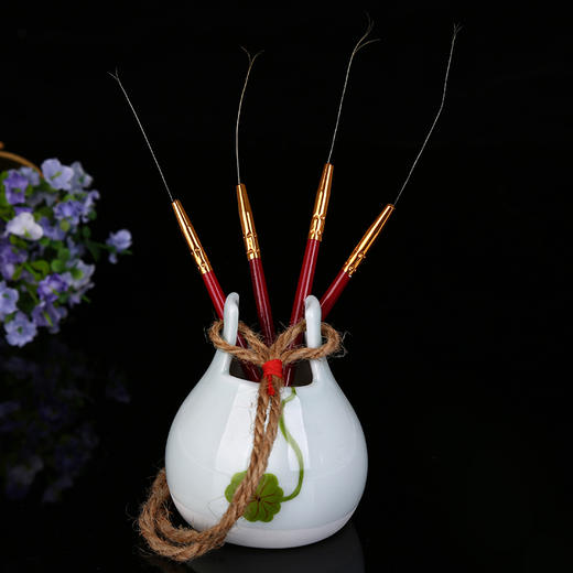 采耳工具套装马尾毛分叉马尾打耳朵毛掏耳勺挠痒痒毛扫耳朵掏耳器 商品图3