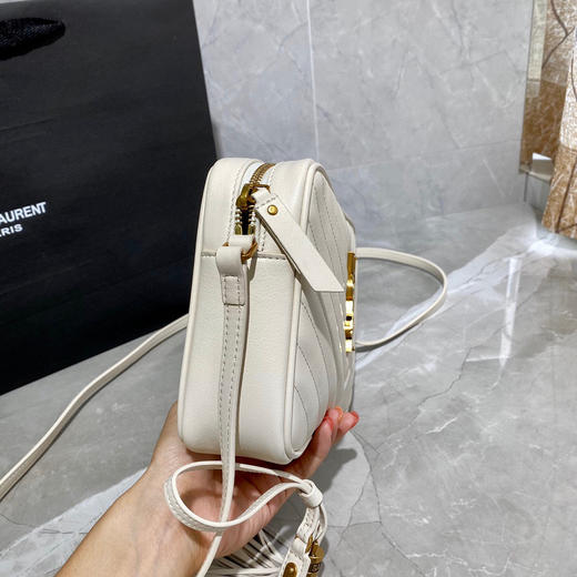 LOU牛皮相机包（奶白色） 商品图3