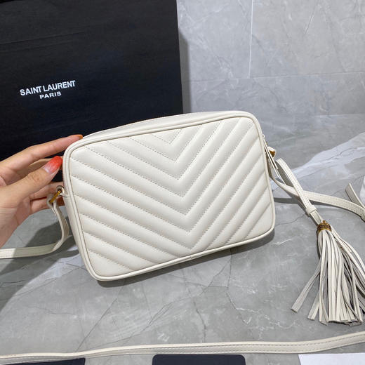 LOU牛皮相机包（奶白色） 商品图5