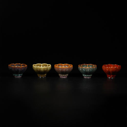 龙德堂陶艺 《星月天目 佛教圣花系列 曼陀罗》80cc(库存询客服) 商品图1