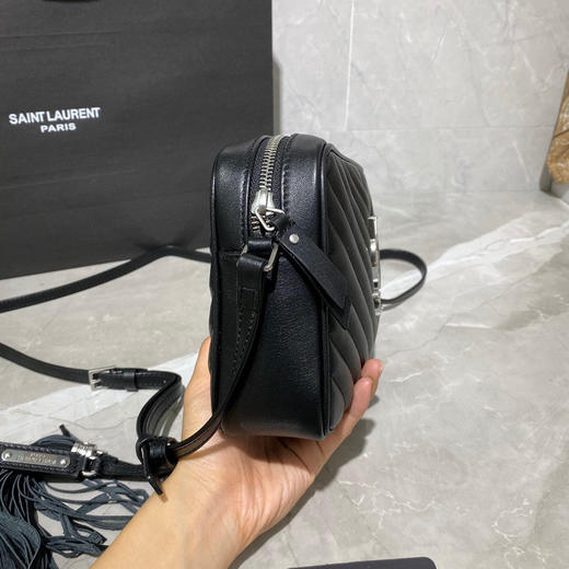 LOU牛皮相机包（黑色银扣） 商品图4