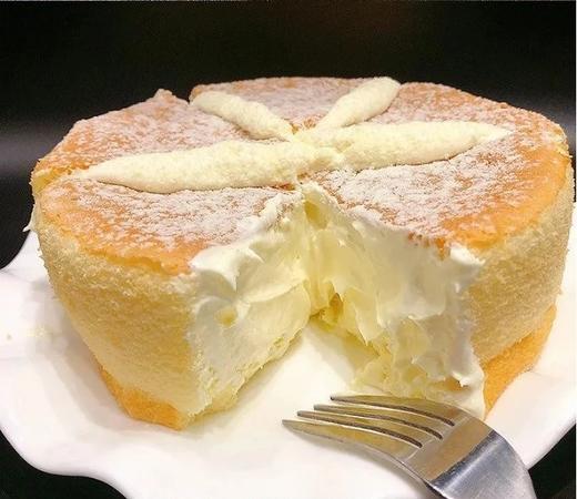 8w3465,网红爆款舒芙蕾冰乳酪蛋糕2只装 df