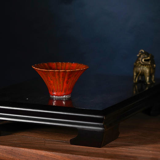 龙德堂陶艺 《星月天目 佛教圣花系列 优昙华》50cc(库存询客服) 商品图5