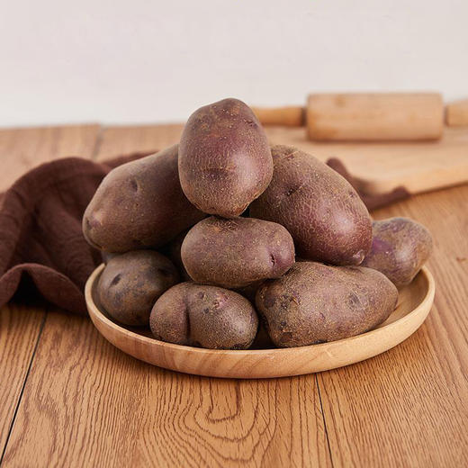 云南丽江七彩土豆 口感香糯 甘甜可口 蒸煮炒炸炖即可